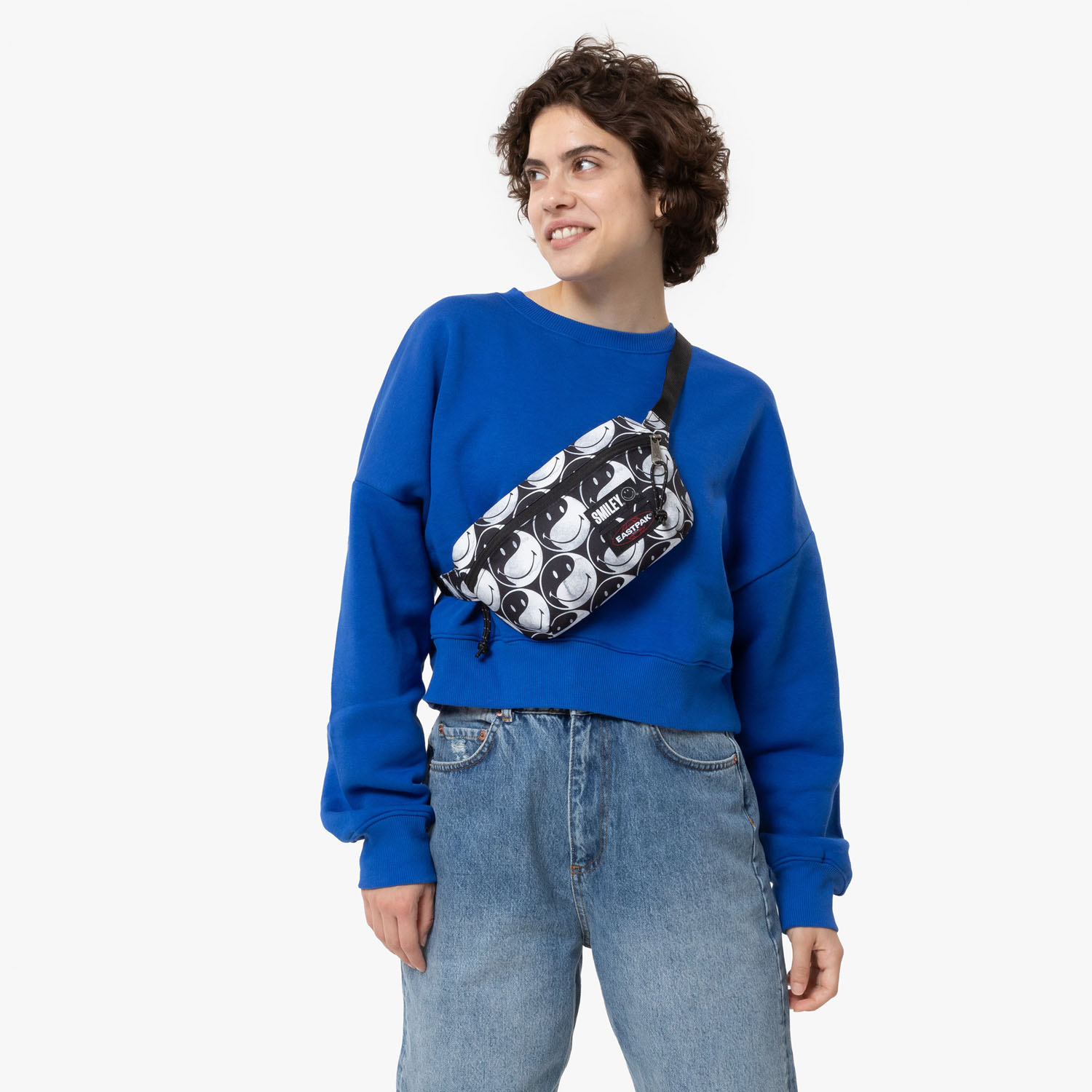 Eastpak SOMMAR Bauchtasche Smiley YY Black