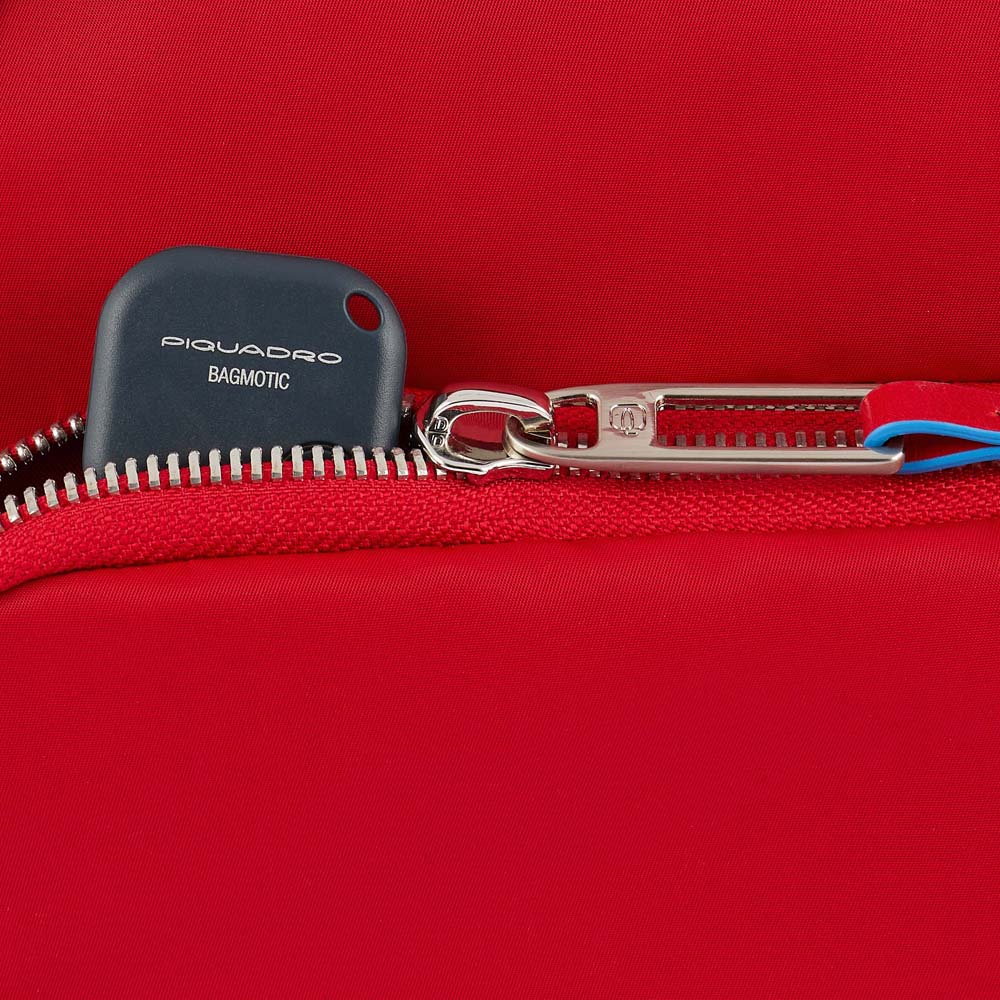 Piquadro PQ-RY Laptoprucksack 13" aus rezykliertem Stoff Rot Piquadro PQ-RY Laptoprucksack 13" aus rezykliertem Stoff Rot