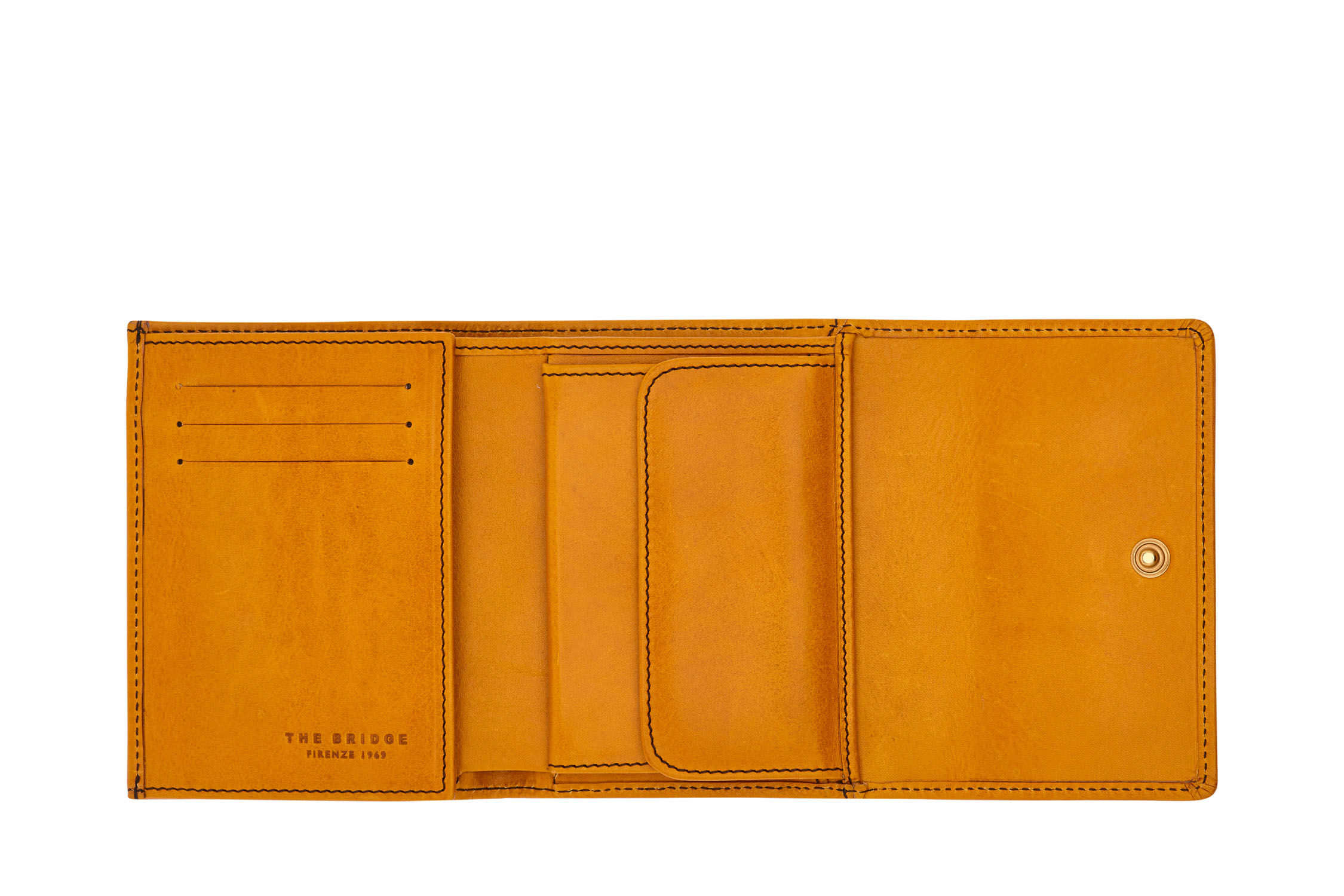The Bridge Consuma Damengeldbörse Gelb/Gold