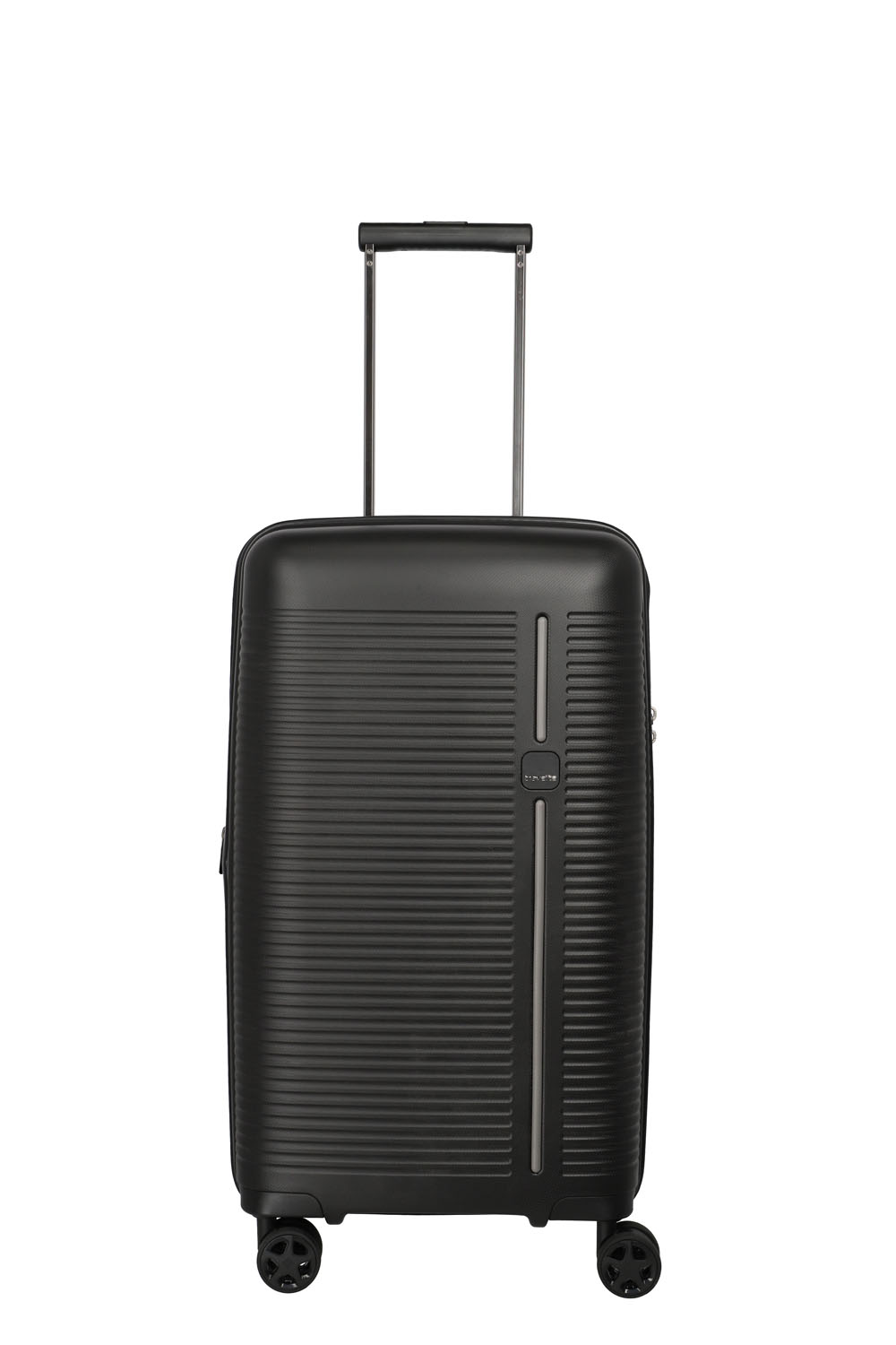 Travelite Roomer Trunk M, 4-Rollen erweiterbar Schwarz