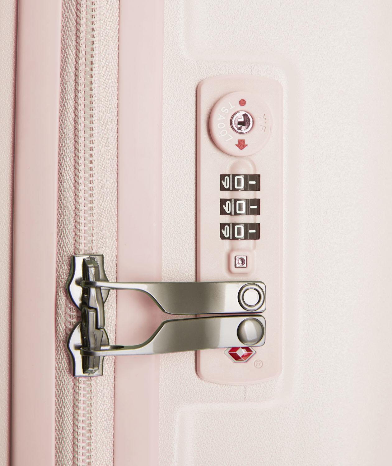 ECHOLAC Panda Koffer L 4-Rollen Crystal Pink ECHOLAC Panda Koffer L 4-Rollen Crystal Pink