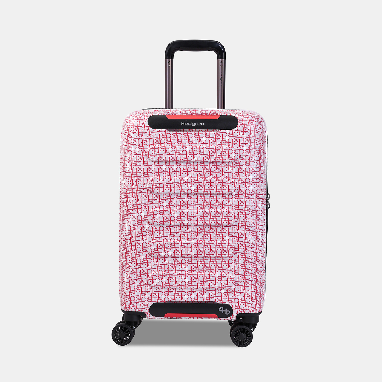 Hedgren Comby GRIP S 55cm Spinner (IATA) Coral/Grey Signature Print Hedgren Comby GRIP S 55cm Spinner (IATA) Coral/Grey Signature Print