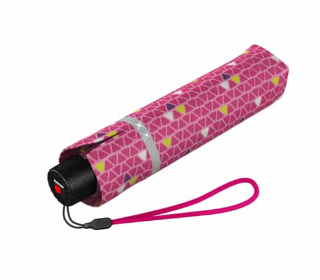 Knirps Rookie Manual reflective triple pink Knirps Rookie Manual reflective triple pink