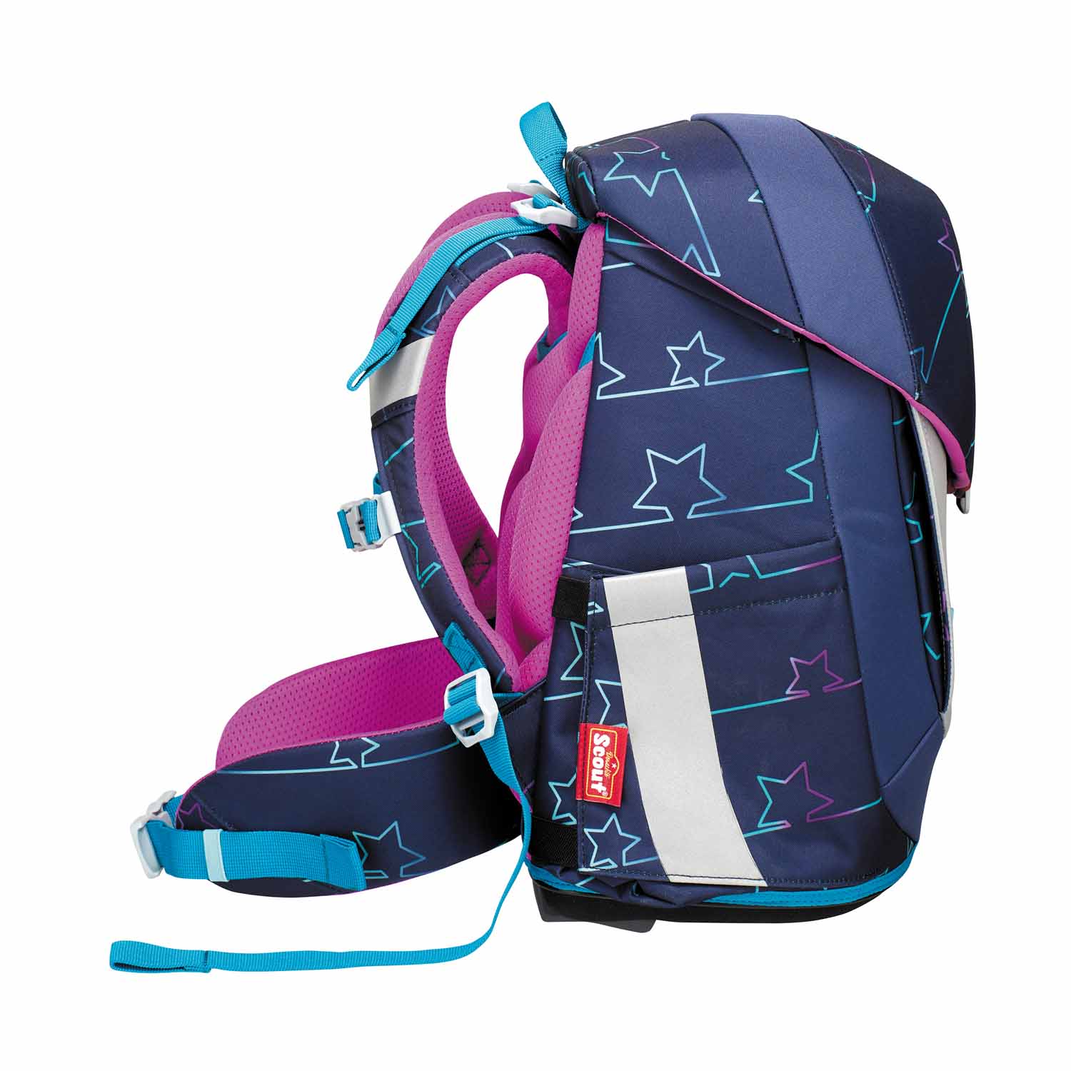 Scout Sunny II Schulranzen-Set 4-teilig mit Sporttasche Blue Star Scout Sunny II Schulranzen-Set 4-teilig mit Sporttasche Blue Star