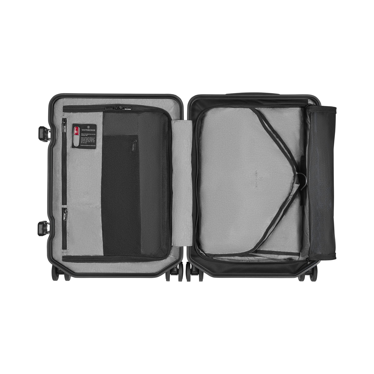 Victorinox Lexicon Framed Series Global Hardside Carry-On Silber Victorinox Lexicon Framed Series Global Hardside Carry-On Silber