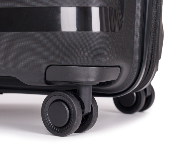 Stratic Straw + Hartschalen-Koffer L, erweiterbar black Stratic Straw + Hartschalen-Koffer L, erweiterbar black