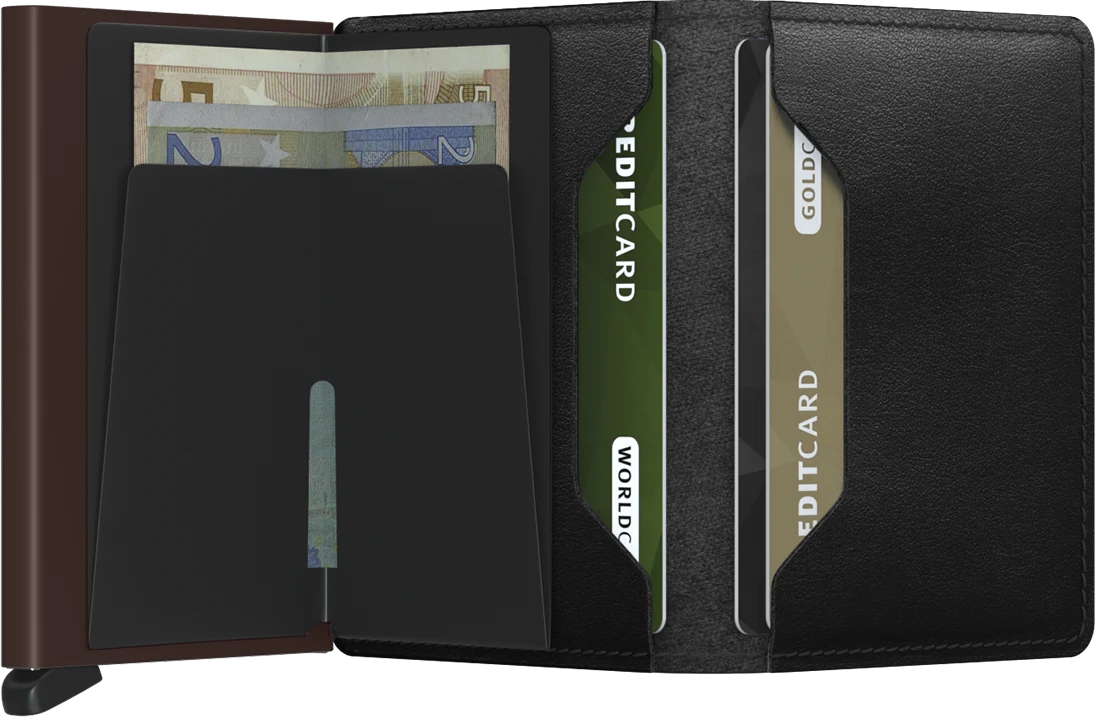 Secrid Slimwallet Original SO-Black-Brown