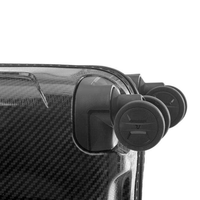 Roncato WE ARE GLAM DLX Carry-on Spinner 55cm erweiterbar Black/Graphite
