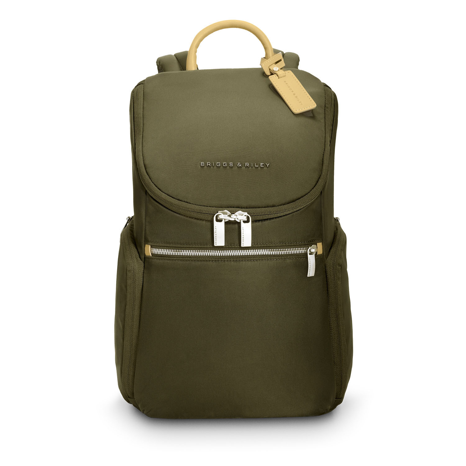 Briggs & Riley Rhapsody U Zip Backpack Olive