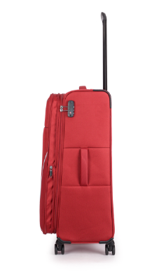 Stratic Strong Trolley M, 4 Doppelrollen, erweiterbar redwine Stratic Strong Trolley M, 4 Doppelrollen, erweiterbar redwine