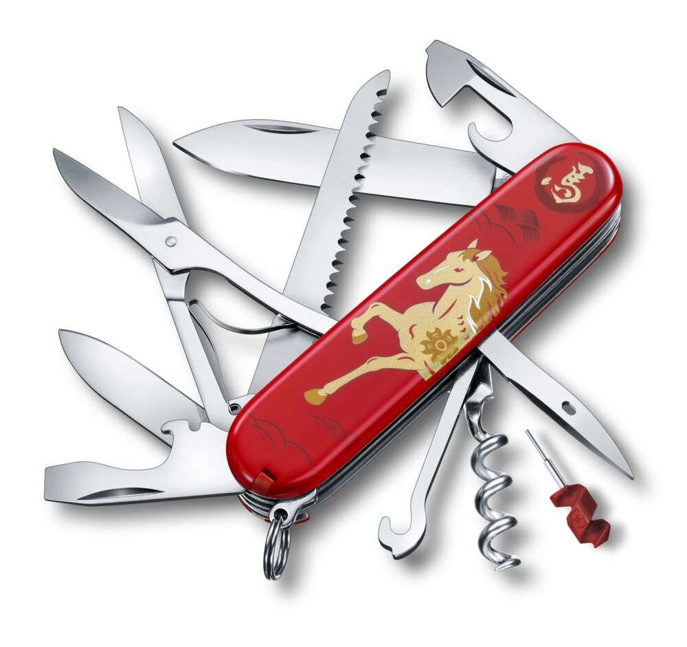 Victorinox Limited Edition Huntsman Year of the Horse 2026, 16 Funktionen, Mittleres Taschenmesser Victorinox Limited Edition Huntsman Year of the Horse 2026, 16 Funktionen, Mittleres Taschenmesser