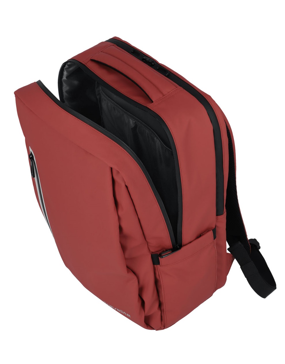 Travelite Basics Rucksack Boxy Rot