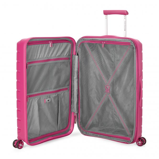 Roncato B-Flying Medium Spinner, erweiterbar 68cm Magenta Roncato B-Flying Medium Spinner, erweiterbar 68cm Magenta