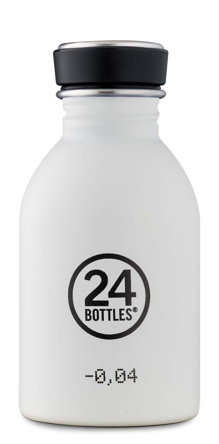24Bottles® Urban Bottle Basic 250ml Ice White