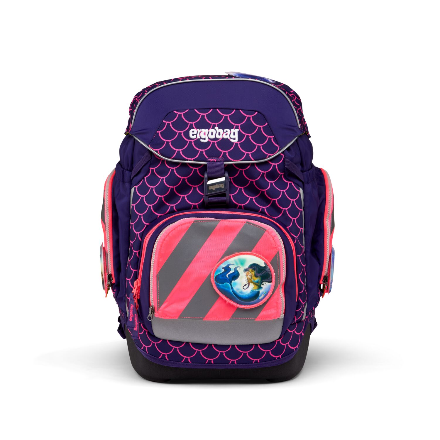 ergobag Schulzubehör Fluo-Zip Set mit Reflektorstreifen, 3-tlg. ab 2019 Pink ergobag Schulzubehör Fluo-Zip Set mit Reflektorstreifen, 3-tlg. ab 2019 Pink