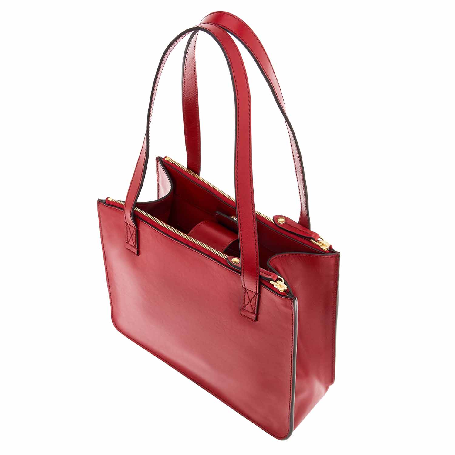 The Bridge Biba Shopper 04364201 Ribes-Rot/Gold The Bridge Biba Shopper 04364201 Ribes-Rot/Gold