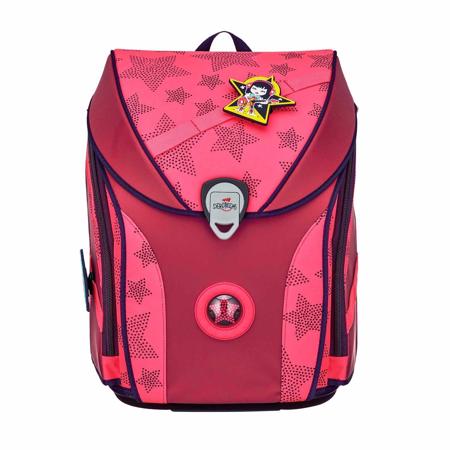 DerDieDas ErgoFlex MAX "Superflash" Schulrucksack-Set 5-teilig mit Sportbeutel Neon Star DerDieDas ErgoFlex MAX "Superflash" Schulrucksack-Set 5-teilig mit Sportbeutel Neon Star