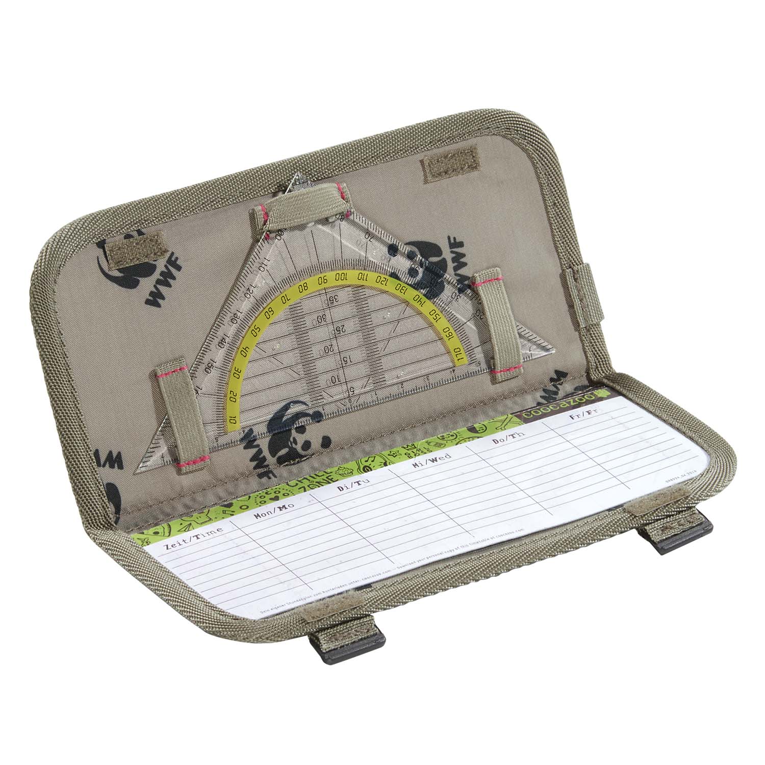 Coocazoo Zubehör PencilDenzel *WWF* Schlamperetui Anemone-Trail