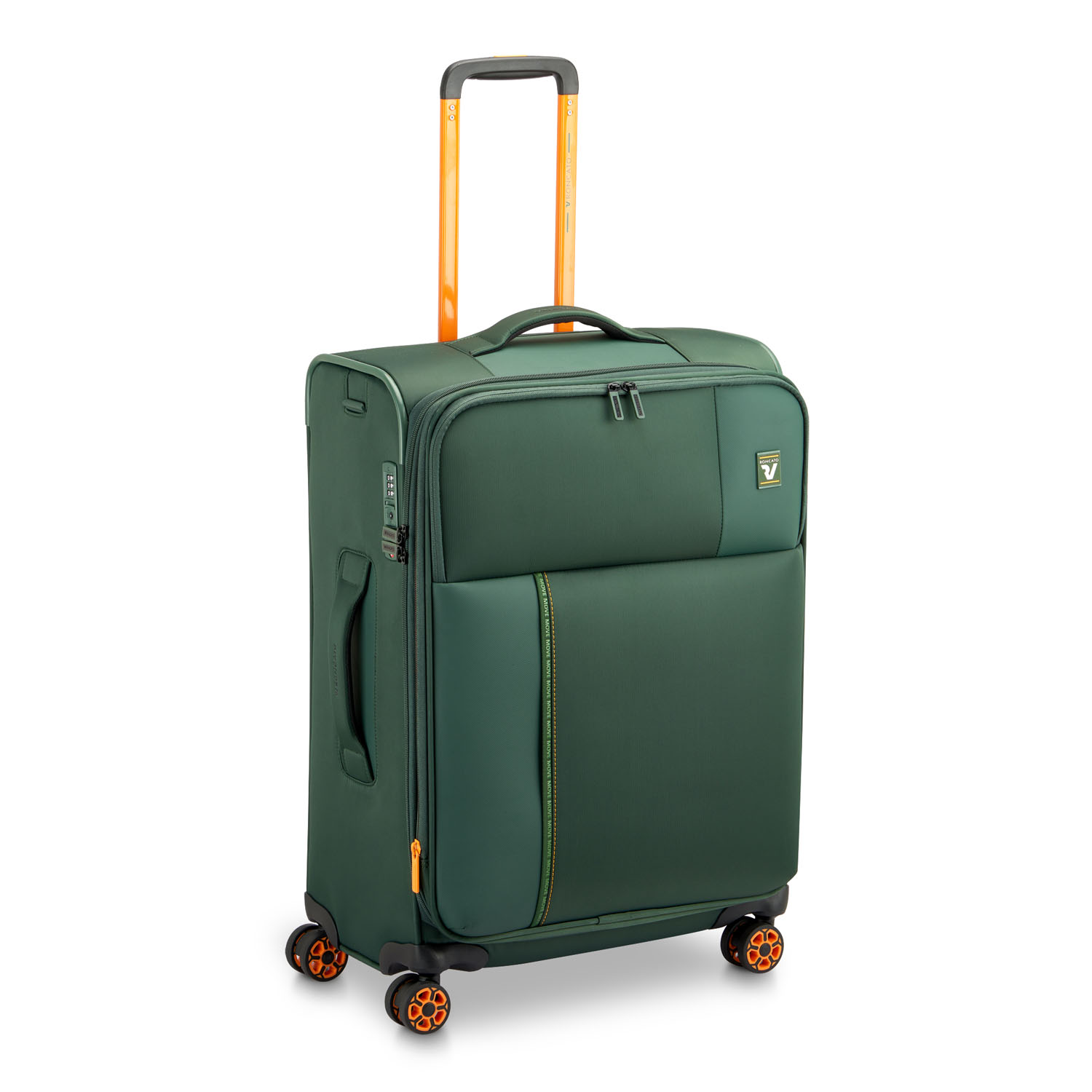 Roncato Move Mittelgrosse Koffer 64cm erweiterbar Militar green