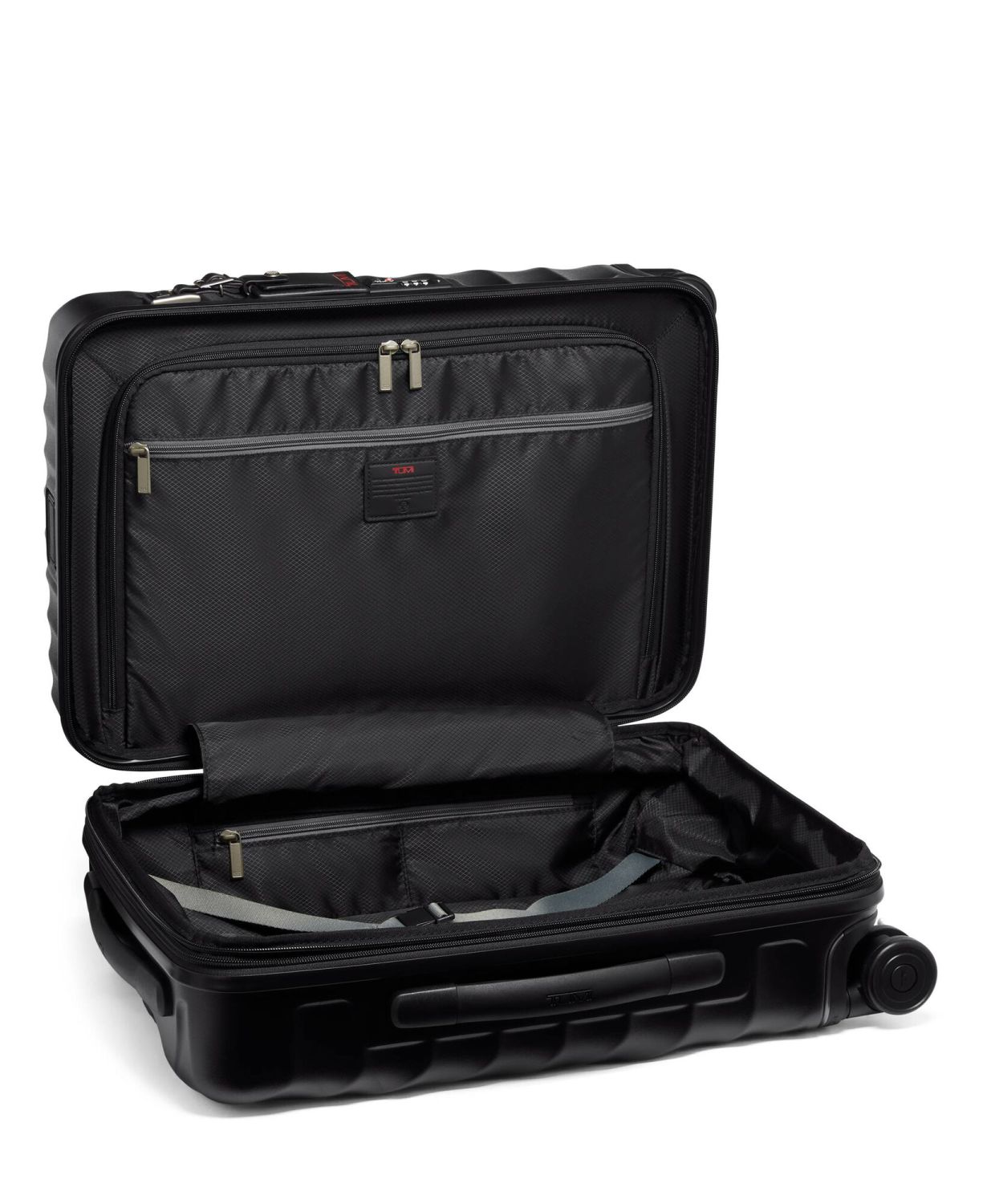 Tumi 19 Degree International Erweiterbarer Handgepäckkoffer 55cm, matte + GRATIS HOTELGUTSCHEIN Black Textured Tumi 19 Degree International Erweiterbarer Handgepäckkoffer 55cm, matte + GRATIS HOTELGUTSCHEIN Black Textured
