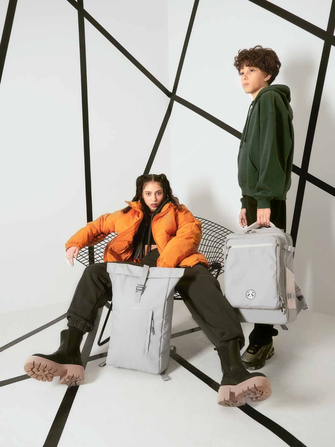 kattbjørn Rolltop mit 15" Laptopfach Asphalt Grey kattbjørn Rolltop mit 15" Laptopfach Asphalt Grey