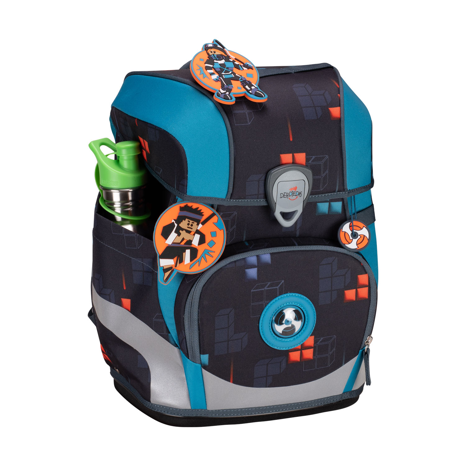 DerDieDas ErgoFlex Tiny Schulrucksack 5-teiliges Set Ninja Fighter DerDieDas ErgoFlex Tiny Schulrucksack 5-teiliges Set Ninja Fighter