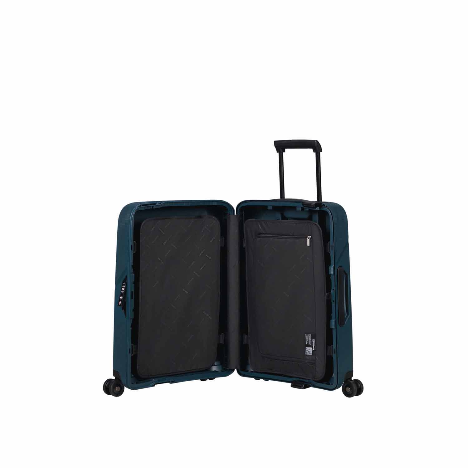 Samsonite Magnum ECO Trolley mit 4 Rollen 55cm Midnight Blue Samsonite Magnum ECO Trolley mit 4 Rollen 55cm Midnight Blue
