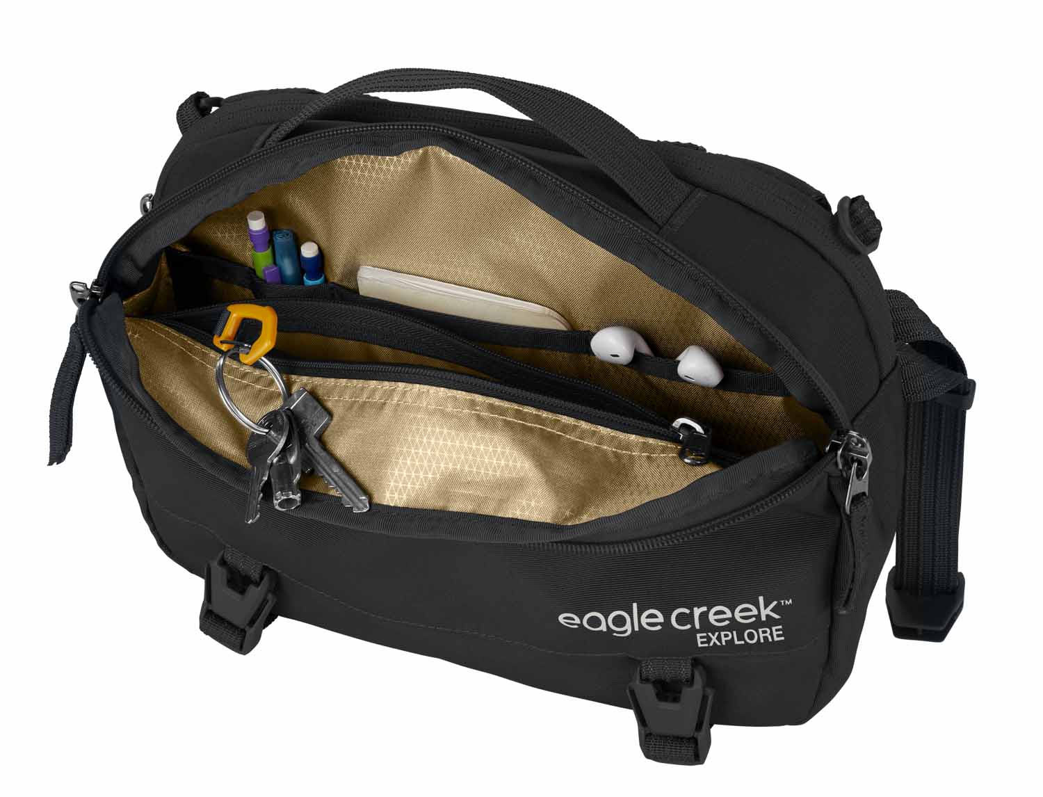 Eagle Creek Explore Mini Messenger Bag black