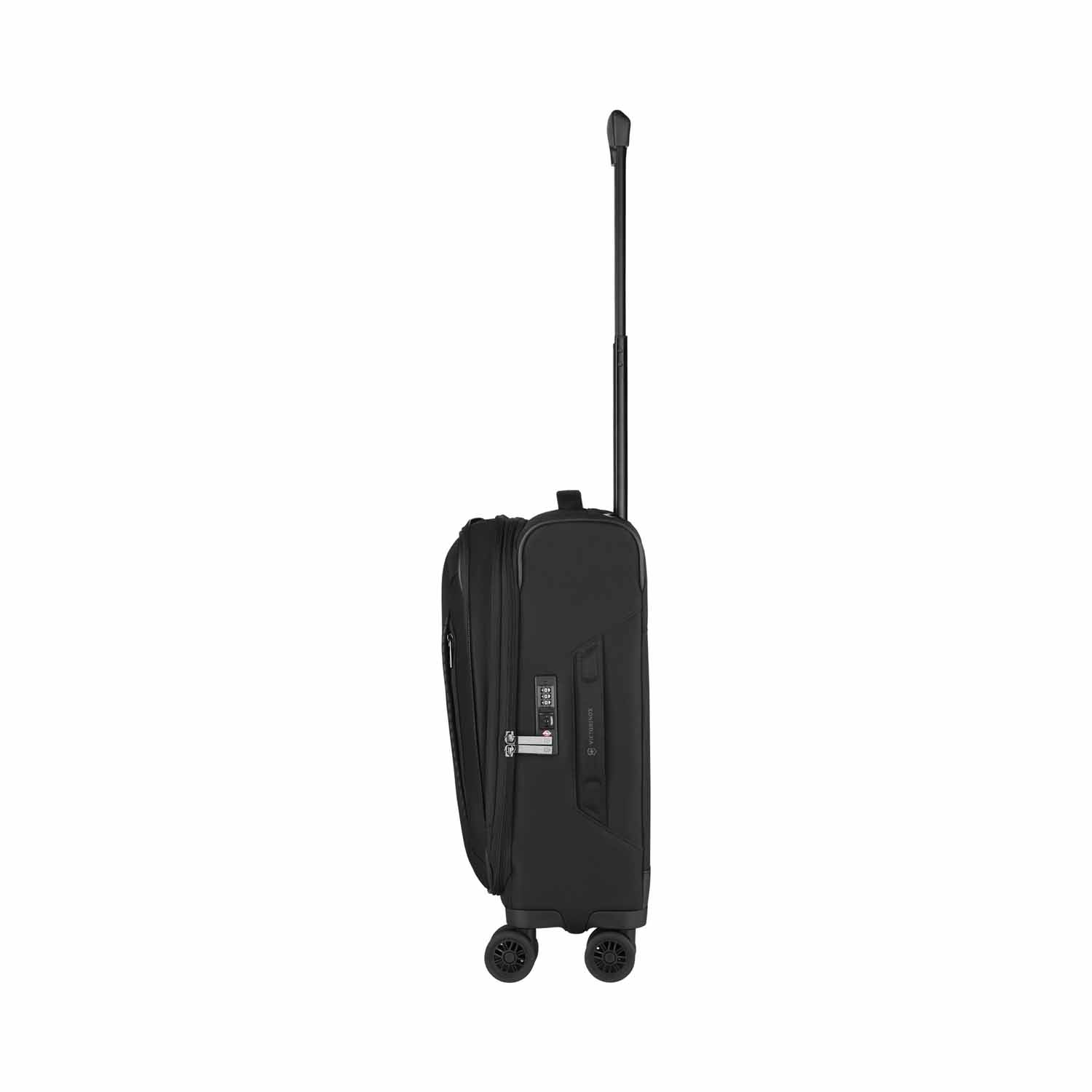 Victorinox Crosslight Global Softside Carry-On 4-Rollen, erweiterbar Schwarz Victorinox Crosslight Global Softside Carry-On 4-Rollen, erweiterbar Schwarz