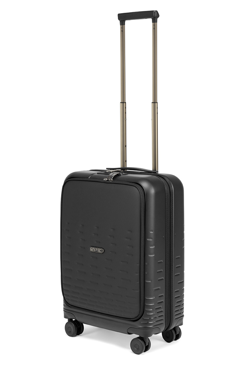 epic SPIN™ Fastback Kabinentrolley 55cm SatinBLACK epic SPIN™ Fastback Kabinentrolley 55cm SatinBLACK