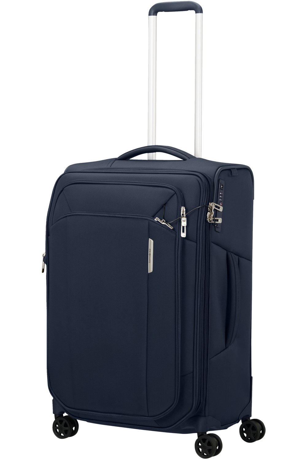 Samsonite Respark Trolley mit 4 Rollen erweiterbar 67cm + GRATIS HOTELGUTSCHEIN Midnight Blue Samsonite Respark Trolley mit 4 Rollen erweiterbar 67cm + GRATIS HOTELGUTSCHEIN Midnight Blue
