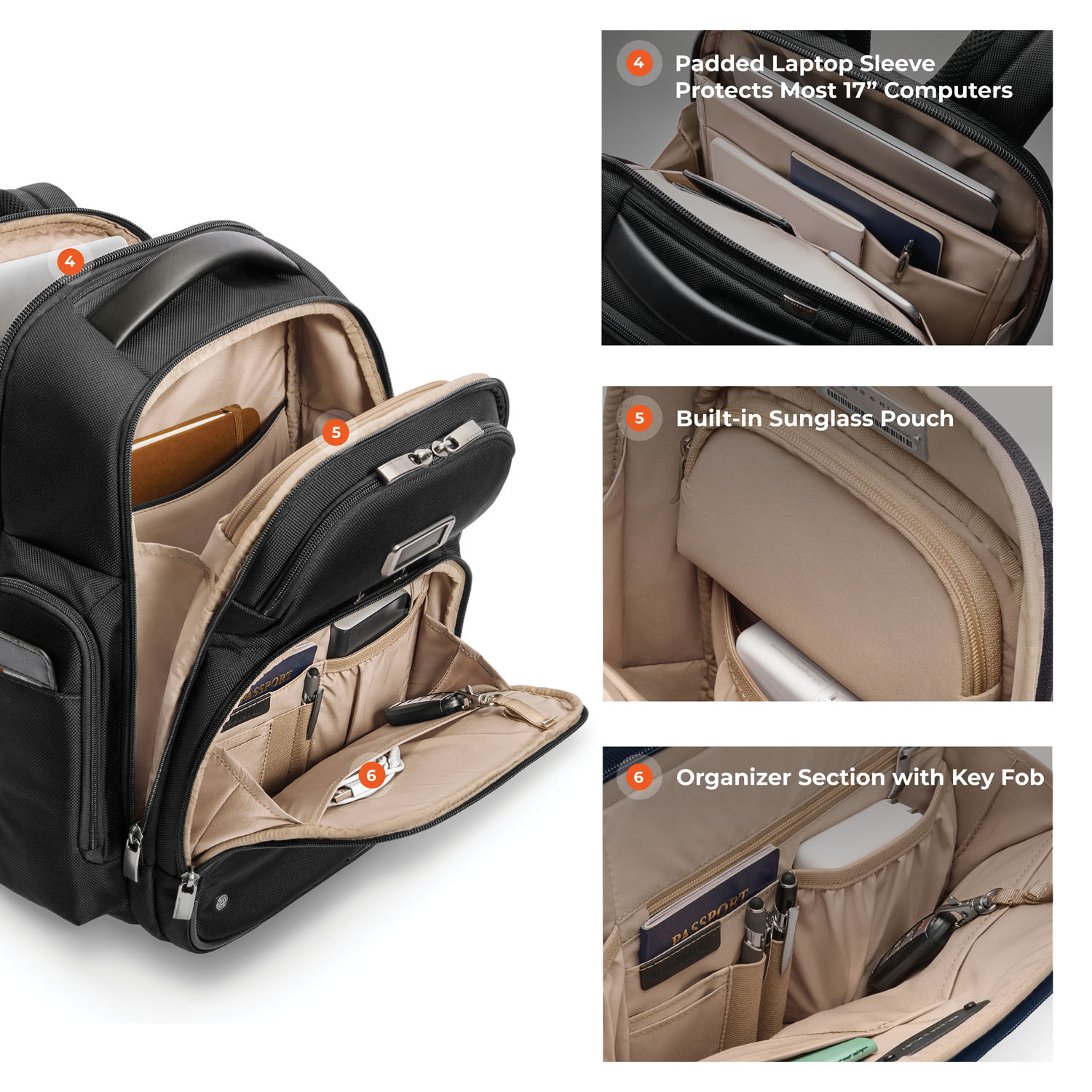 Briggs & Riley Business 2.0 Large Cargo Backpack Black Briggs & Riley Business 2.0 Large Cargo Backpack Black