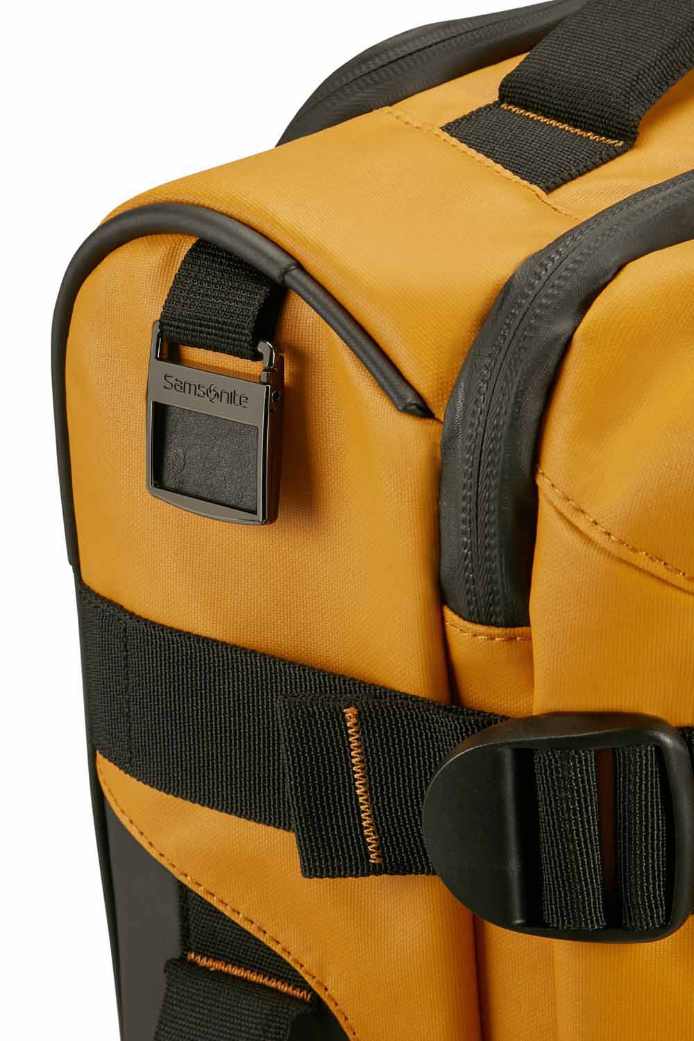 Samsonite Ecodiver Reisetasche mit Rollen & Doppelrahmen 55cm + GRATIS HOTELGUTSCHEIN Gelb