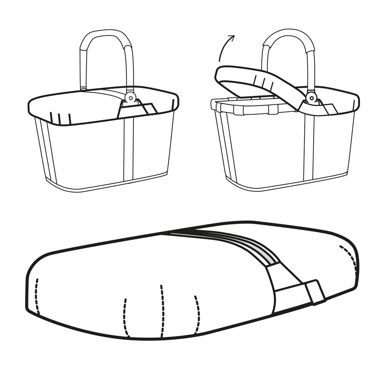 Reisenthel Shopping carrybag cover reflective Reisenthel Shopping carrybag cover reflective