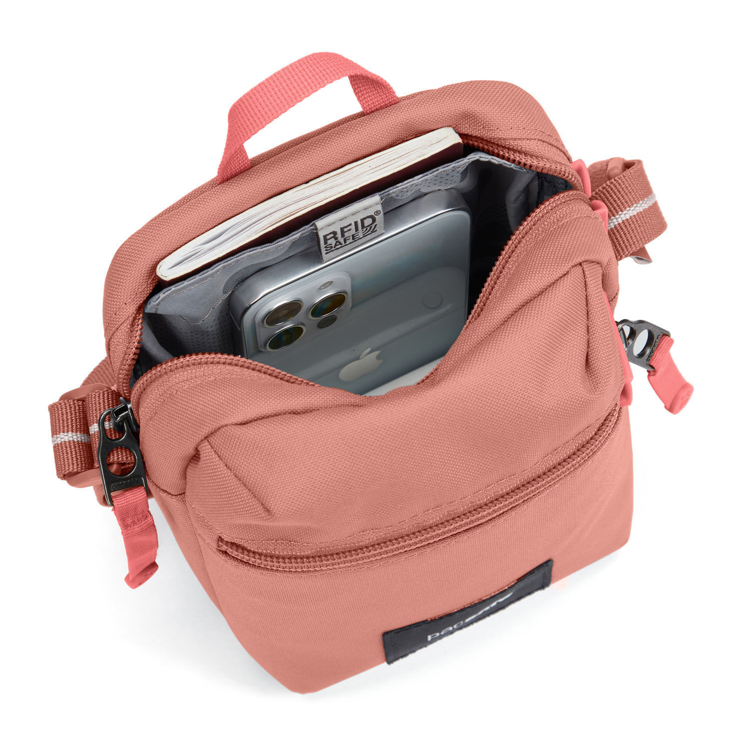 pacsafe GO Anti-Theft Micro Crossbody Rose