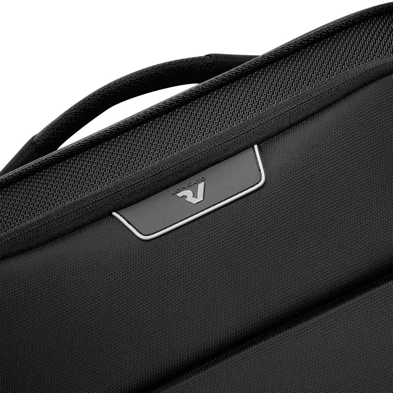 Roncato Joy Handgepäck Carry-On 2-Rollen, erweiterbar 20/23cm Schwarz