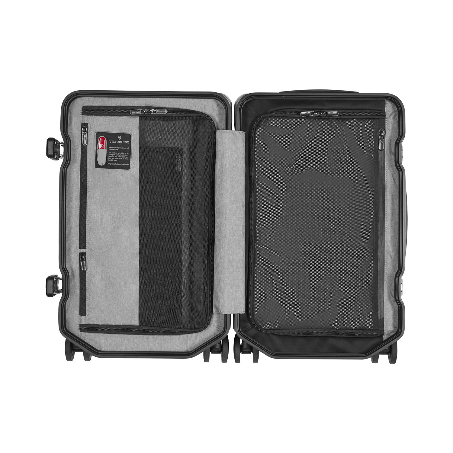 Victorinox Lexicon Framed Series Frequent Flyer Hardside Carry-On Silber