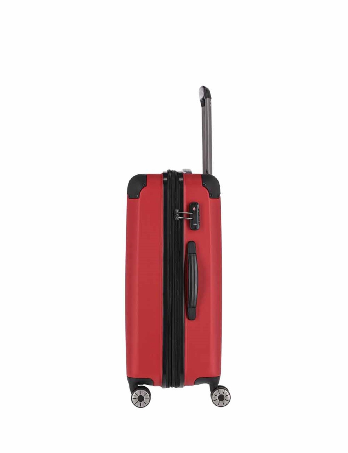 Travelite City Trolley M 4R 68cm erweiterbar Rot Travelite City Trolley M 4R 68cm erweiterbar Rot