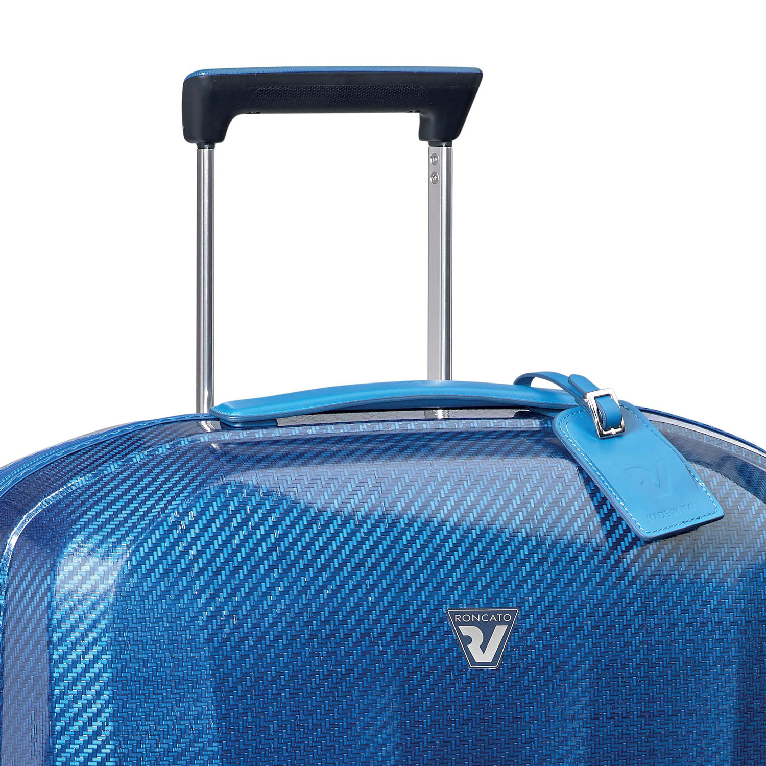 Roncato WE ARE GLAM Cabin Trolley S 4R Blau Roncato WE ARE GLAM Cabin Trolley S 4R Blau