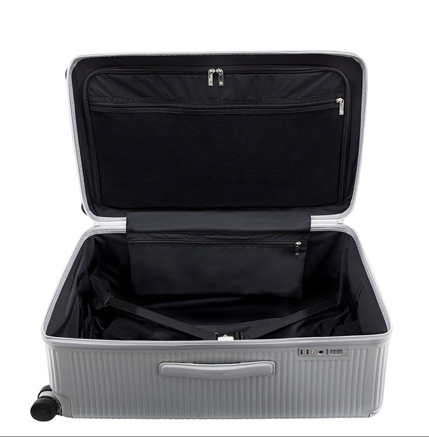 FPM Bank Zip Trunk on Wheels S Glacier Grey FPM Bank Zip Trunk on Wheels S Glacier Grey