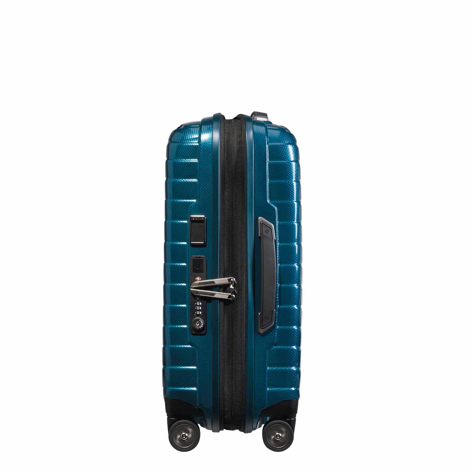 Samsonite Proxis Trolley mit 4 Rollen erweiterbar 55cm (20/23cm) + GRATIS HOTELGUTSCHEIN Petrol Blue Samsonite Proxis Trolley mit 4 Rollen erweiterbar 55cm (20/23cm) + GRATIS HOTELGUTSCHEIN Petrol Blue