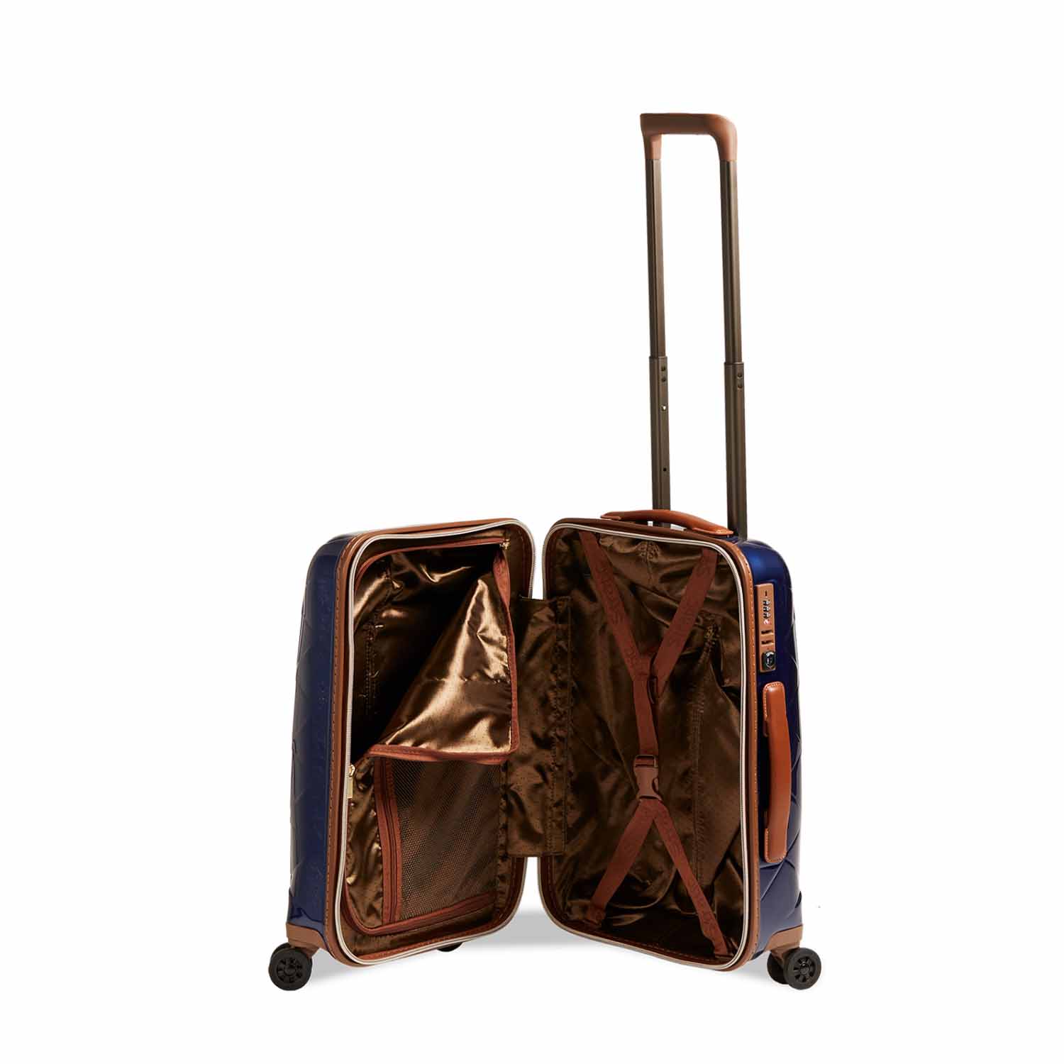 Stratic Leather & More Trolley S, 4-Rollen blue Stratic Leather & More Trolley S, 4-Rollen blue