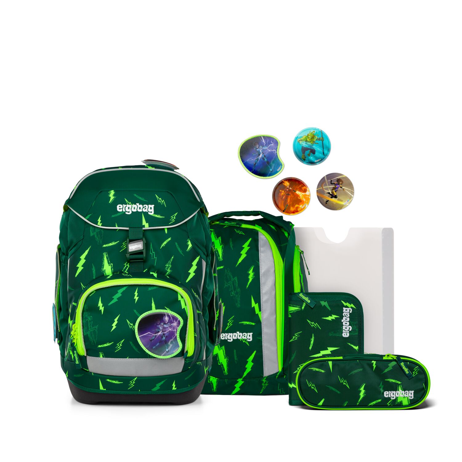 ergobag pack LUMI Editon 6-teiliges Schulrucksack-Set 2025 Bärtastisch ergobag pack LUMI Editon 6-teiliges Schulrucksack-Set 2025 Bärtastisch