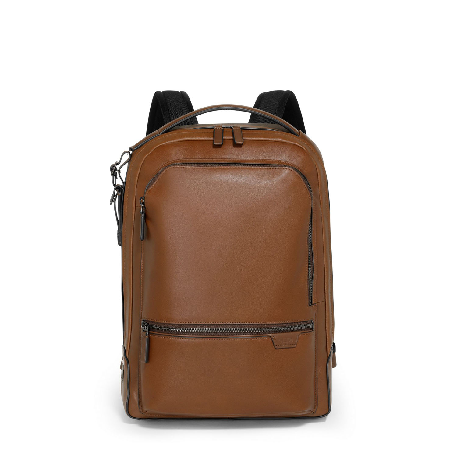 Tumi Harrison Bradner Leder-Rucksack mit Laptopfach 14" + GRATIS HOTELGUTSCHEIN Cognac