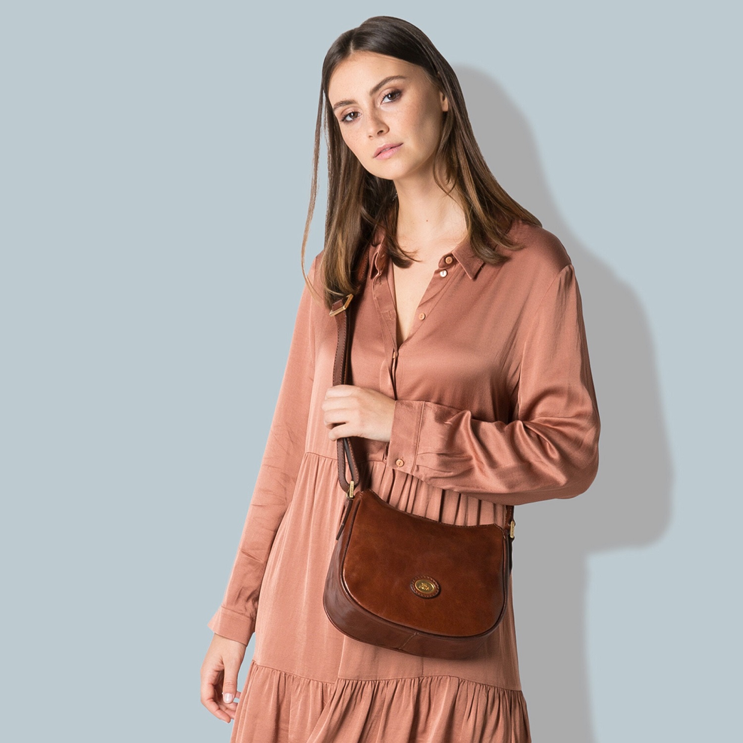 The Bridge Story Donna Crossbody -04273101 Braun/Gold The Bridge Story Donna Crossbody -04273101 Braun/Gold