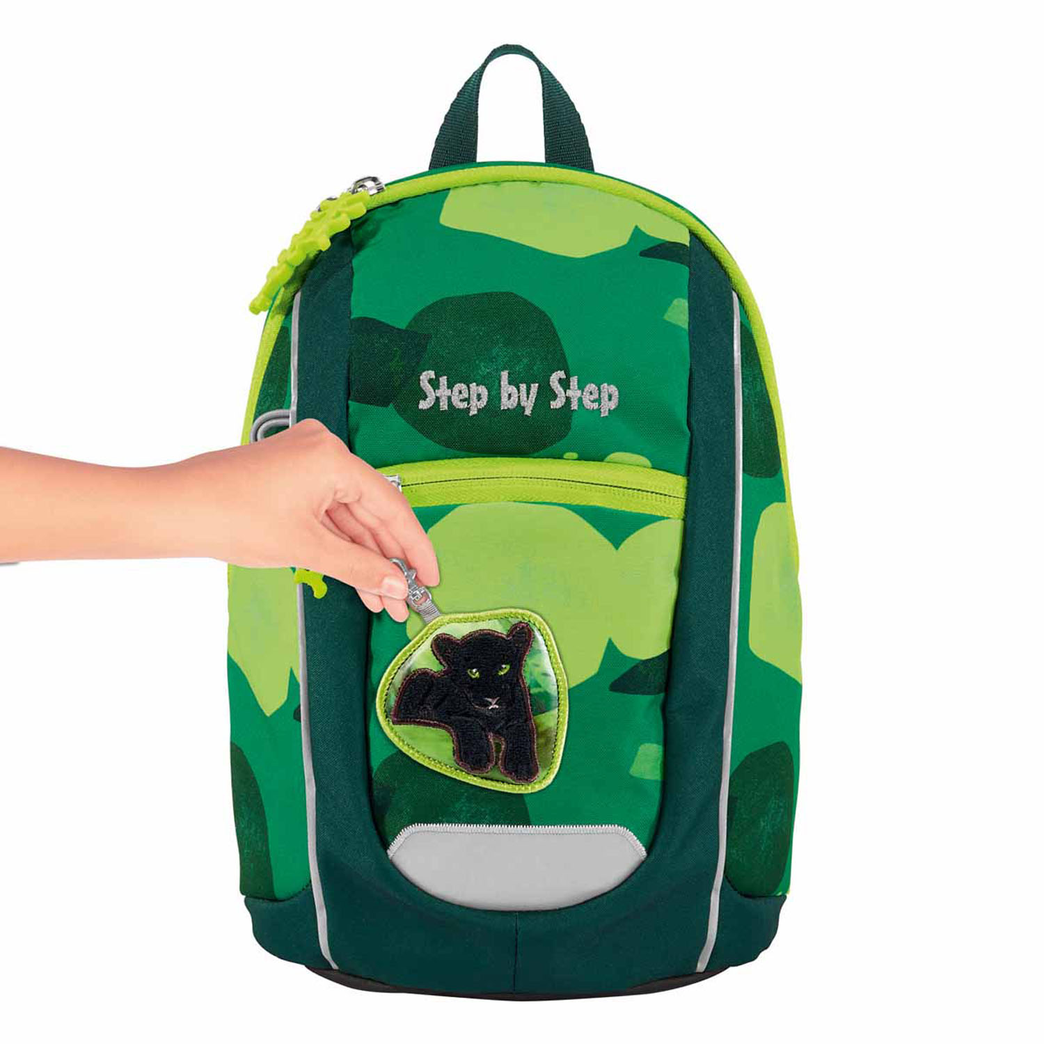 Step by Step Kinderrucksack KIGA MINI Kindergartenrucksack-Set "Little Wild Cat Chiko"