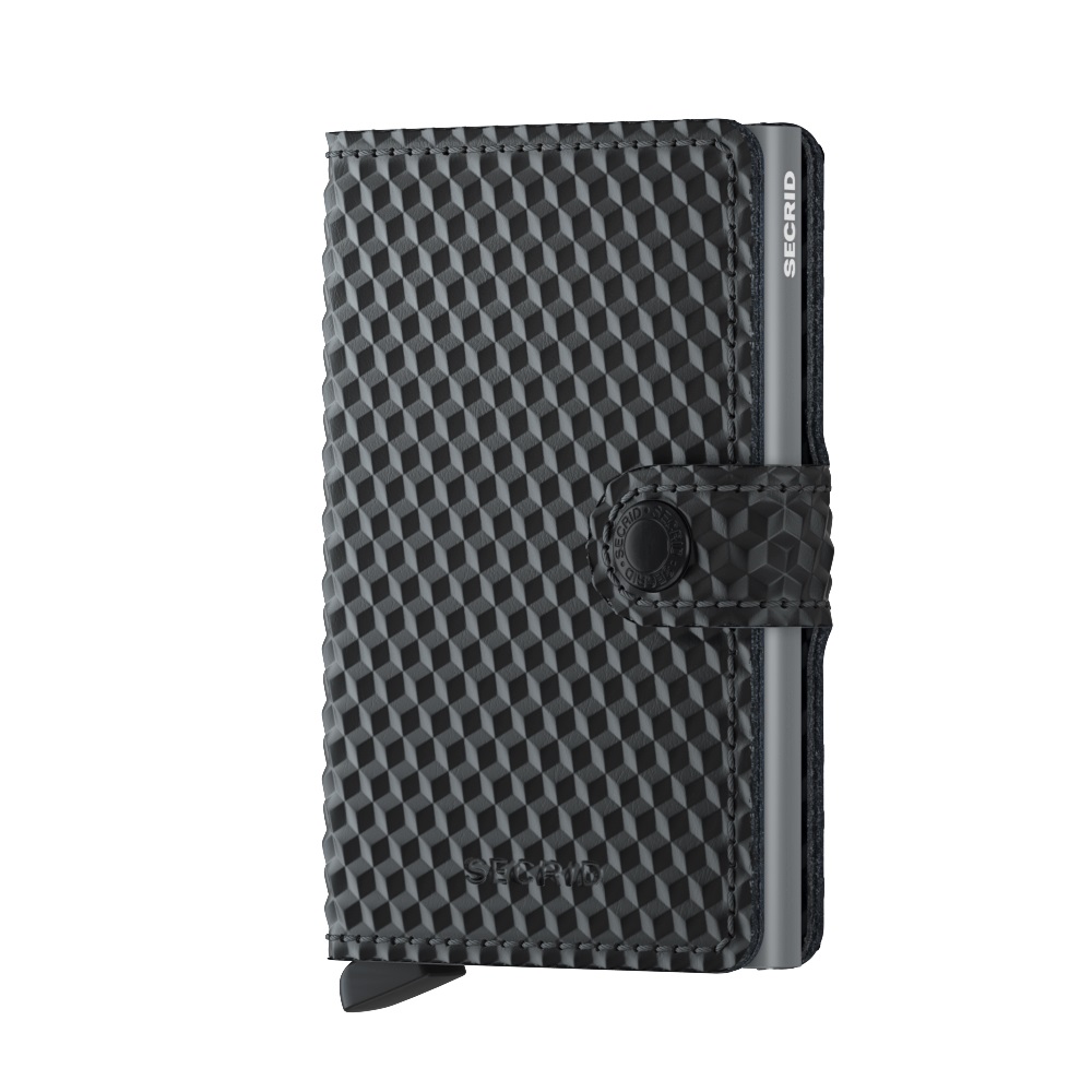 Secrid Miniwallet Cubic MCu-Black-Titanium Secrid Miniwallet Cubic MCu-Black-Titanium