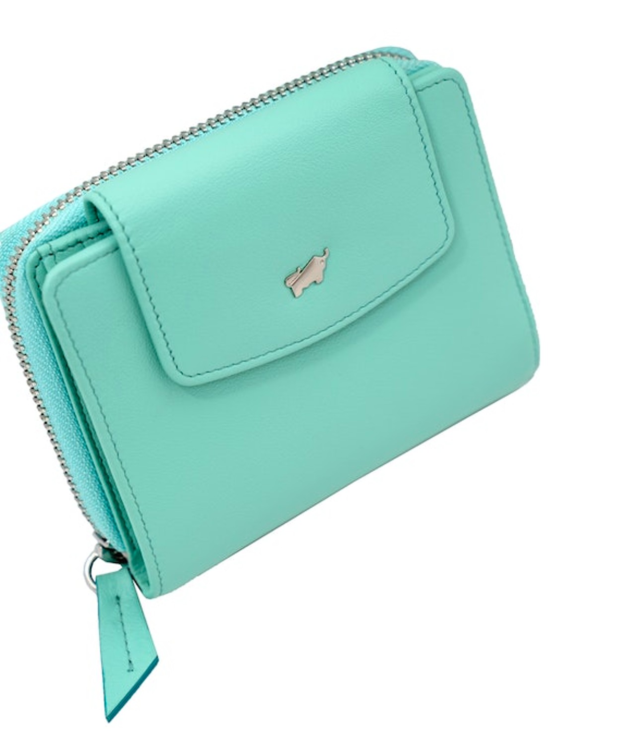 Braun Büffel JOY RFID RV-Geldbörse M 8CS aquamarin