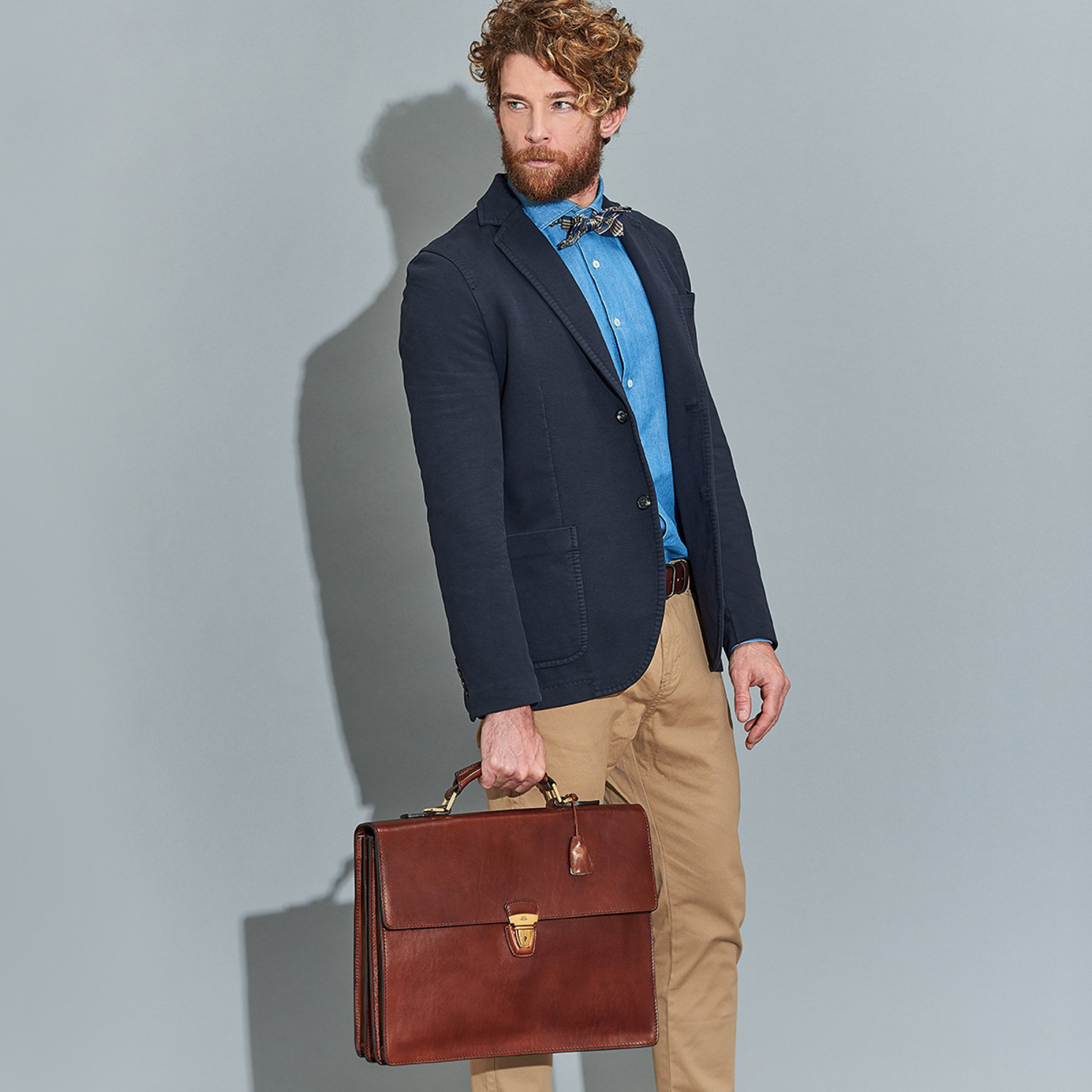 The Bridge Story Uomo Aktentasche -06467501 Braun/Gold The Bridge Story Uomo Aktentasche -06467501 Braun/Gold