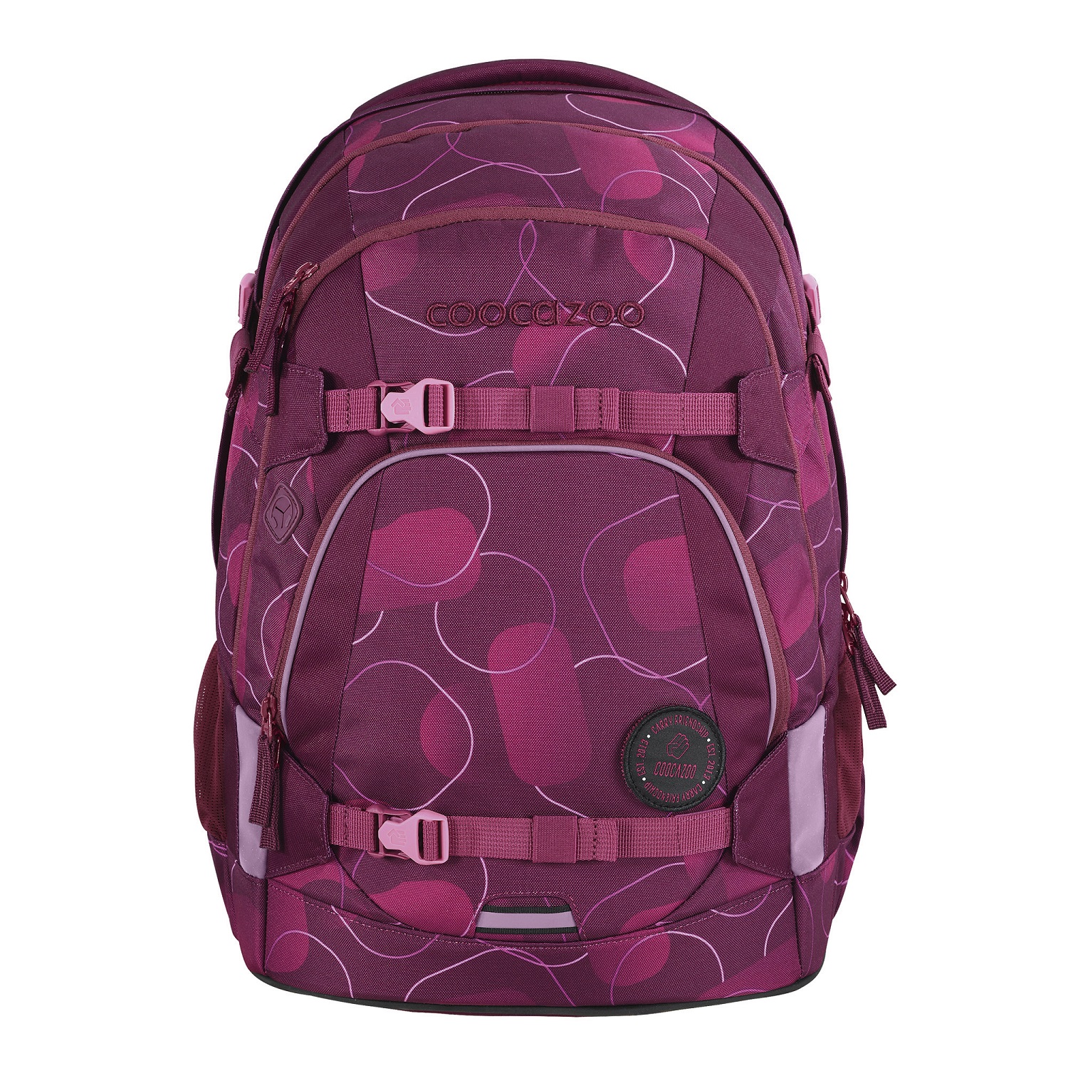 Coocazoo MATE Schulrucksack -Kollektion 2023 Berry Bubbles Coocazoo MATE Schulrucksack -Kollektion 2023 Berry Bubbles